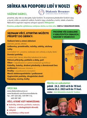 sbirka diakonie
